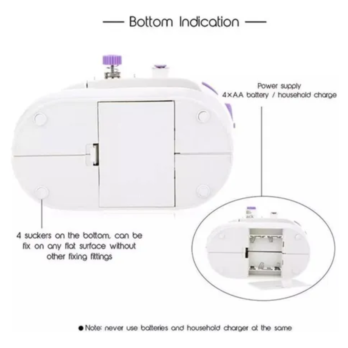 Miniatura 3 de Mini Maquina De Coser Con Mesa